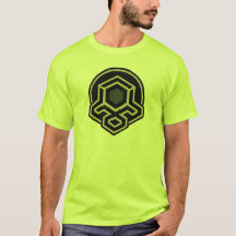 3D Symmetrisk Avancerad Konst Herr T-Shirt