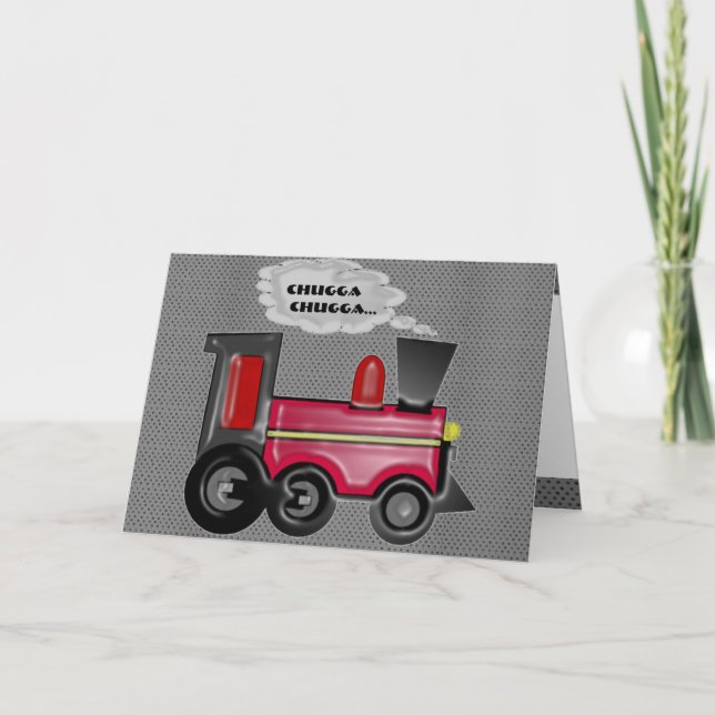 3D Tåg Kort (Framsida)