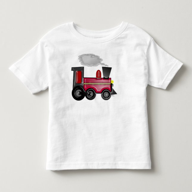 3D Tåg T-shirt (Framsida)