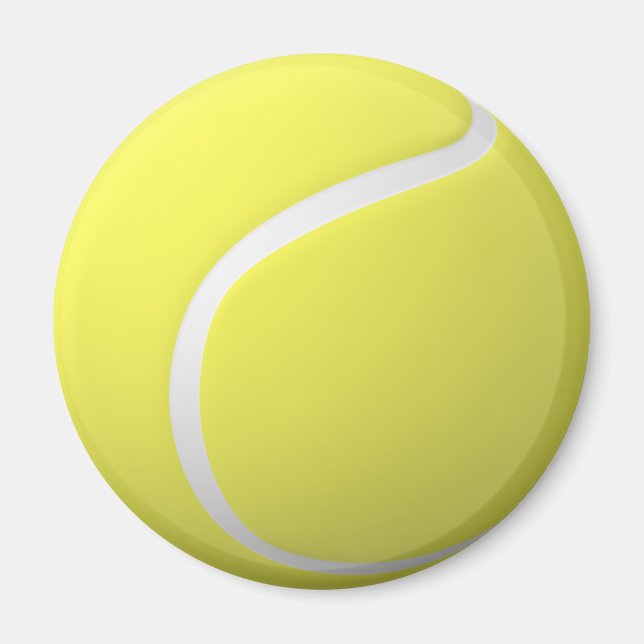 3D tennis boll Magnet (Framsidan)