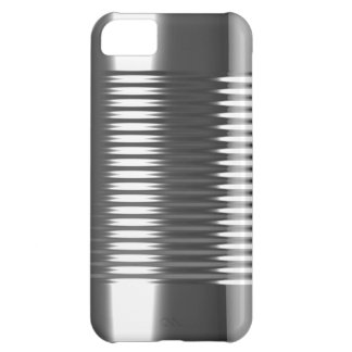 3d Tin Can Struktur iPhone 5C Fodral