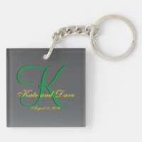 3d Titanium Monogram Datum Gult Text