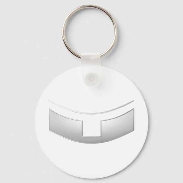 3D Titta på Silver prästs eller ministerns dollar Nyckelring (Framsida)