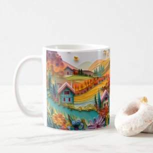 3D-Tittar utskrivna bergsbeslag Kaffemugg