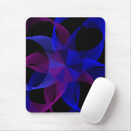 3D To 2D Cylinder Ring Geometric Mouse Pad Musmatta