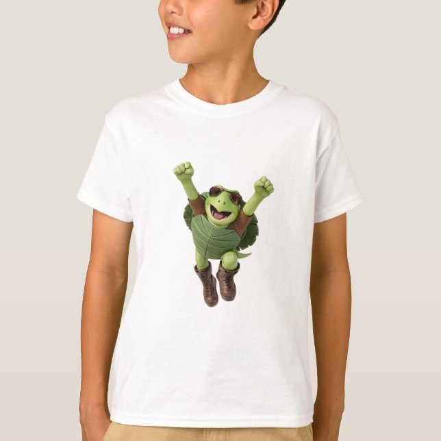 3D Torin Base Green Shell T Shirt (Framsida)