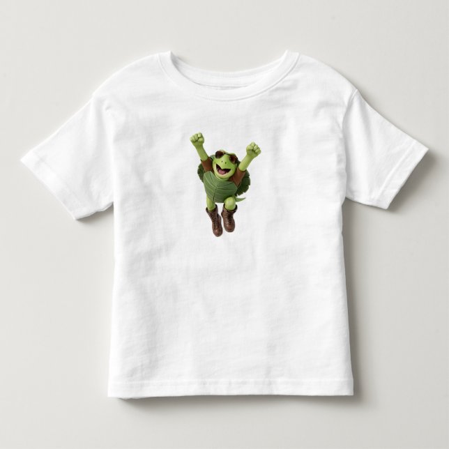 3D Torin Base Grön Skal T Shirt (Framsida)