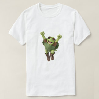 3D Torin Base Grön Skal T Shirt