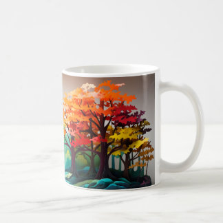 3D Träd Kaffemugg