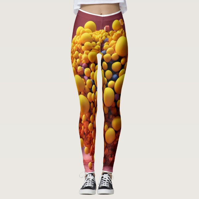 3D-utskrift för exklusiv Leggings (Framsida)