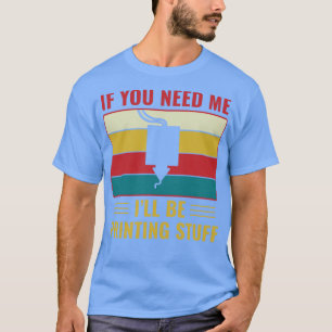 3D-utskriften av en fin 3D-skrivare kommer att skr T Shirt