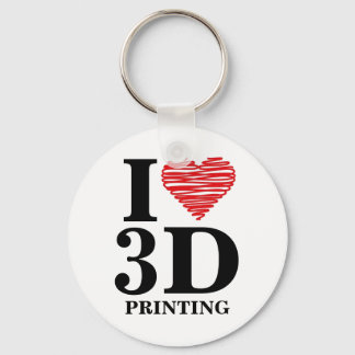 3D-utskriftshatt Nyckelring