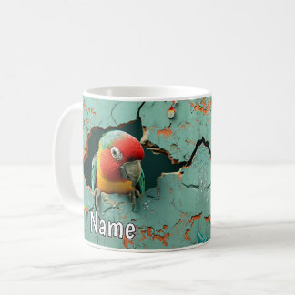 3D Utskrivet väggbrytare Parrot Bird Kaffemugg