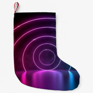 3d UV-portalen (ultraviolett cirkel) som ger glans Liten Julstrumpa