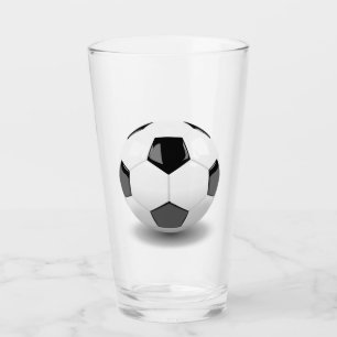 3D vacker fotboll Glaskopp