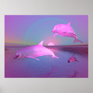 3D Vatten Fantasy Vatten Scene Poster