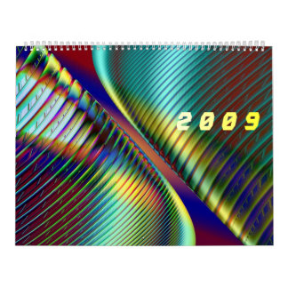 3D verkställer fractals Kalender