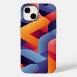3D Vibrant Geometric Mönster 2