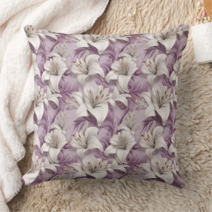 3d Vita rosa lila Lilies Kudde