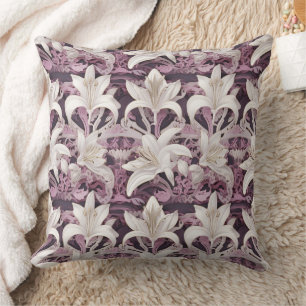 3d Vita rosa lila Lilies Kudde