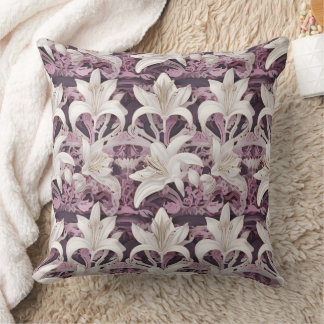 3d Vita rosa lila Lilies Kudde