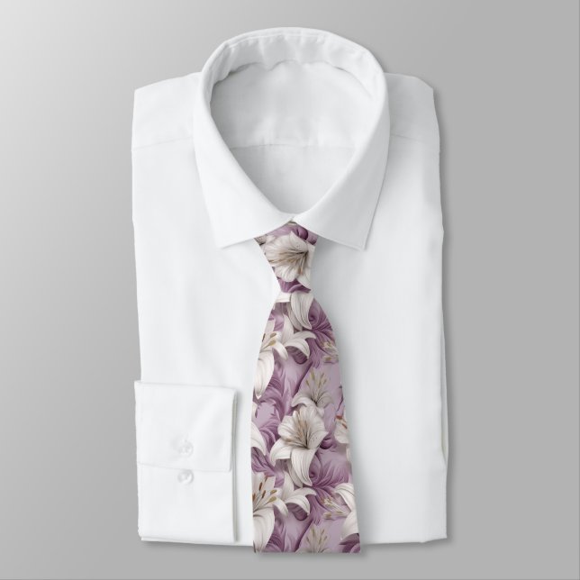 3d Vita rosa lila Lilies Slips (Bunden)