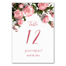 3D Wild Roses White Wedding   Bordsnummer