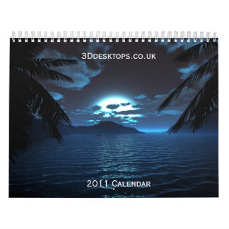 3Ddesktops.co.uk 2011 kalender