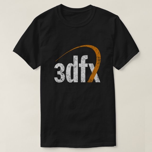 3DFX-inmatad klassisk  T Shirt (Design framsida)