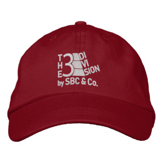 3Division Basic hat Broderad Keps