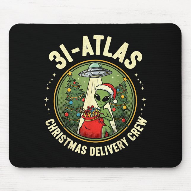 3i_atlas Christmas Delivery Crew Alien Santa Space Musmatta (Framsidan)