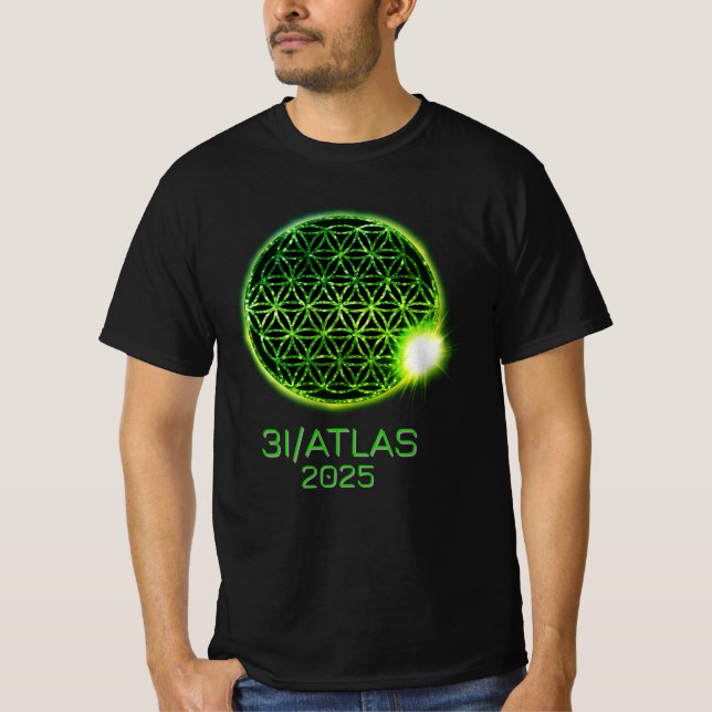 3I / ATLAS comet asteroid  T Shirt (Framsida)