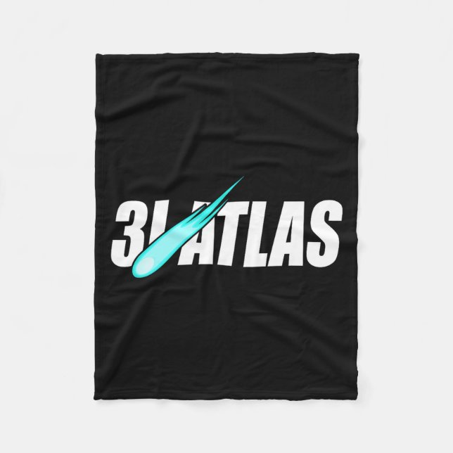 3i_atlas Interstellar Comet  Fleecefilt (Framsidan)