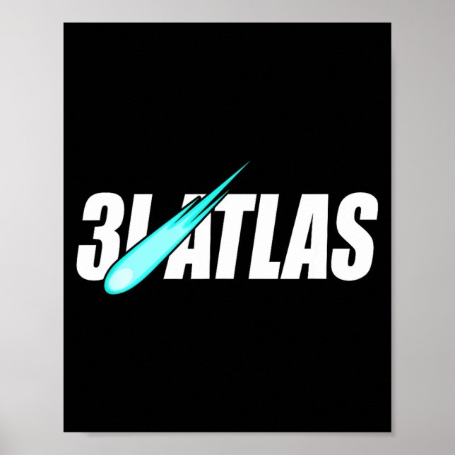 3i_atlas Interstellär komet  Poster (Framsidan)