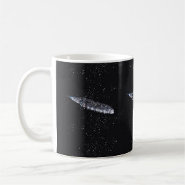3i Atlas UFO Mysterious Dark Space Sci-Fi Kaffemugg