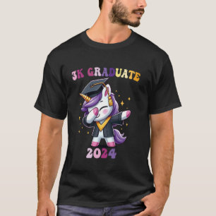 3K Student 2024 Lustigt 3 000 dagis studenten T Shirt