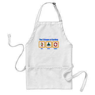 3na arrangerar av att surfa förklädet förkläde