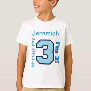 3rd Årig anpassningsbar B3AZ för Tee Shirt