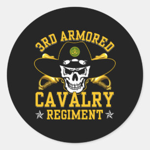 3Rd Armored Cavalry Regit Runt Klistermärke