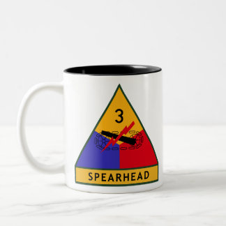 3rd Armored Division Två-Tonad Mugg