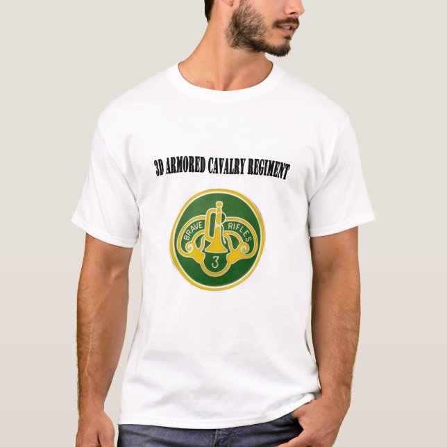 3rd Armored kavalleri Regiment skjortan Tee (Framsida)