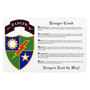 3rd bataljon - magnet 4x6 för