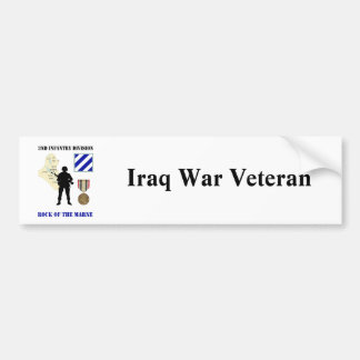 3rd Bildekal för Vet för infanteriuppdelningsIrak