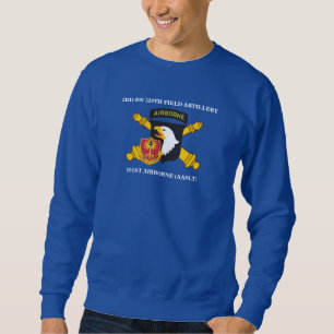3RD BN 320TH FÄLT ARTILLERY 101ST ABN SWEATSHIRT
