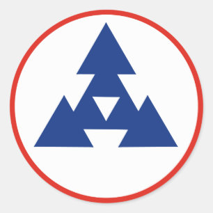 3rd Coscom-Tyskland Runt Klistermärke