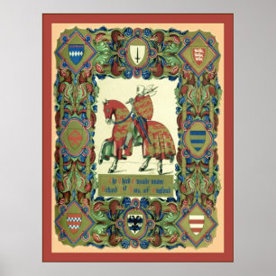 3rd Crusade ~ Knight Templar Poster