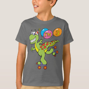 3rd FödelsedagDinosaur T-shirt