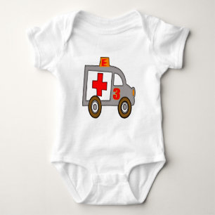 3rd födelsedaggåvor för ambulans tee shirt