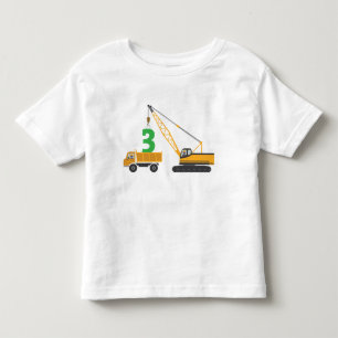 3rd Födelsedagkonstruktionsutslagsplats Tee Shirt