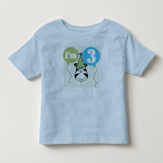 3rd födelsedagT-tröja för sebra Tee